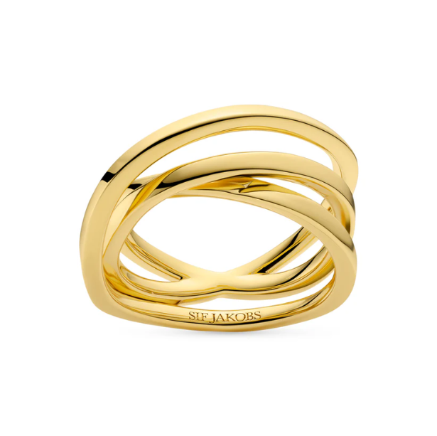 SIF JAKOBS Ring Spirale Pianura SJ-R2590-YG-52