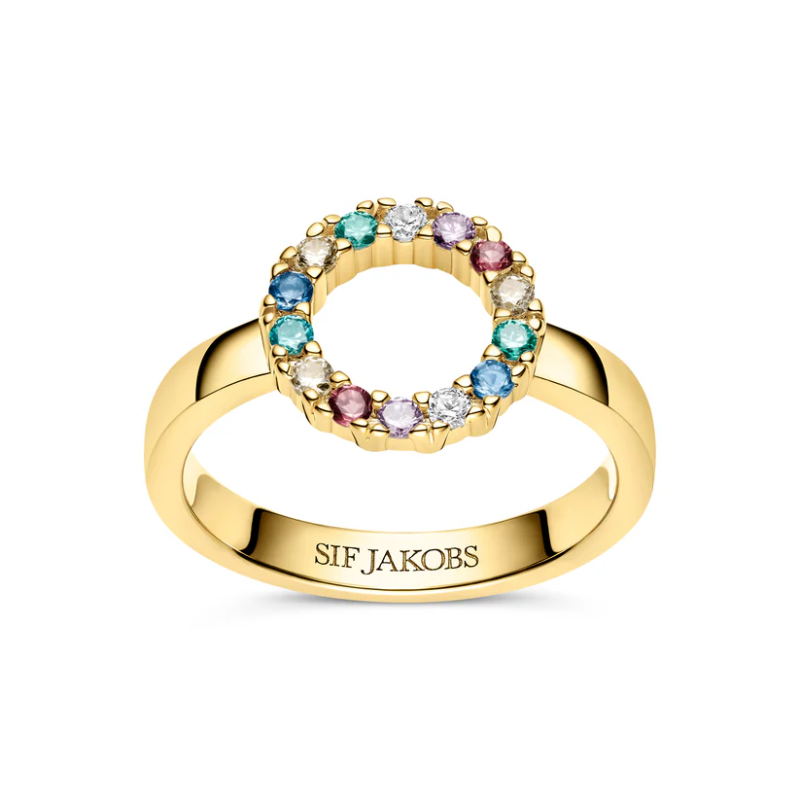 SIF JAKOBS Ring Biella Piccolo SJ-R337-XCZ(YG)/52