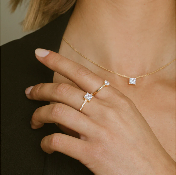 SIF JAKOBS Ring Ellera Uno Pianura Grande SJ-R42283-CZ-YG-50