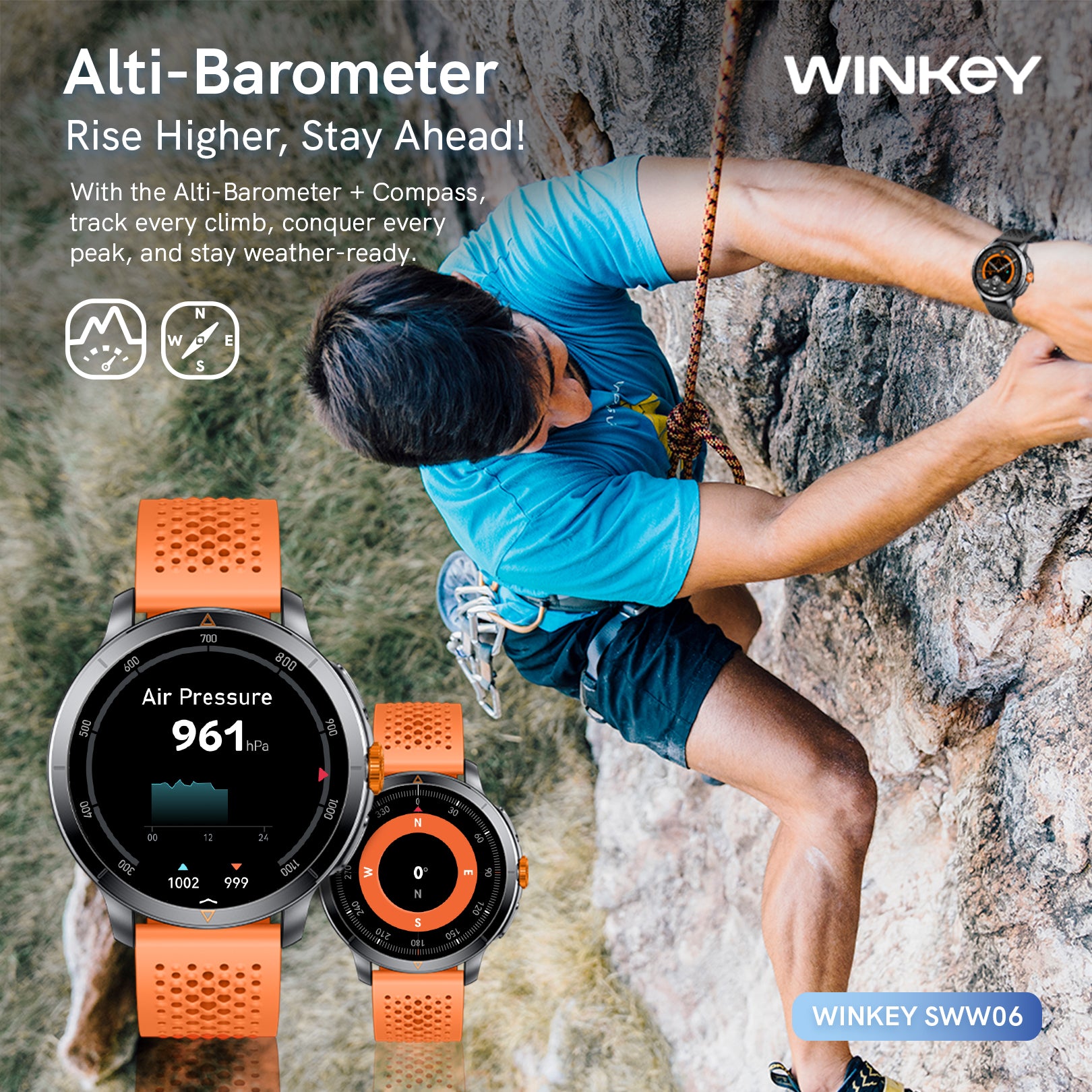 WINKEY Smartwatch NaviGO SWW06