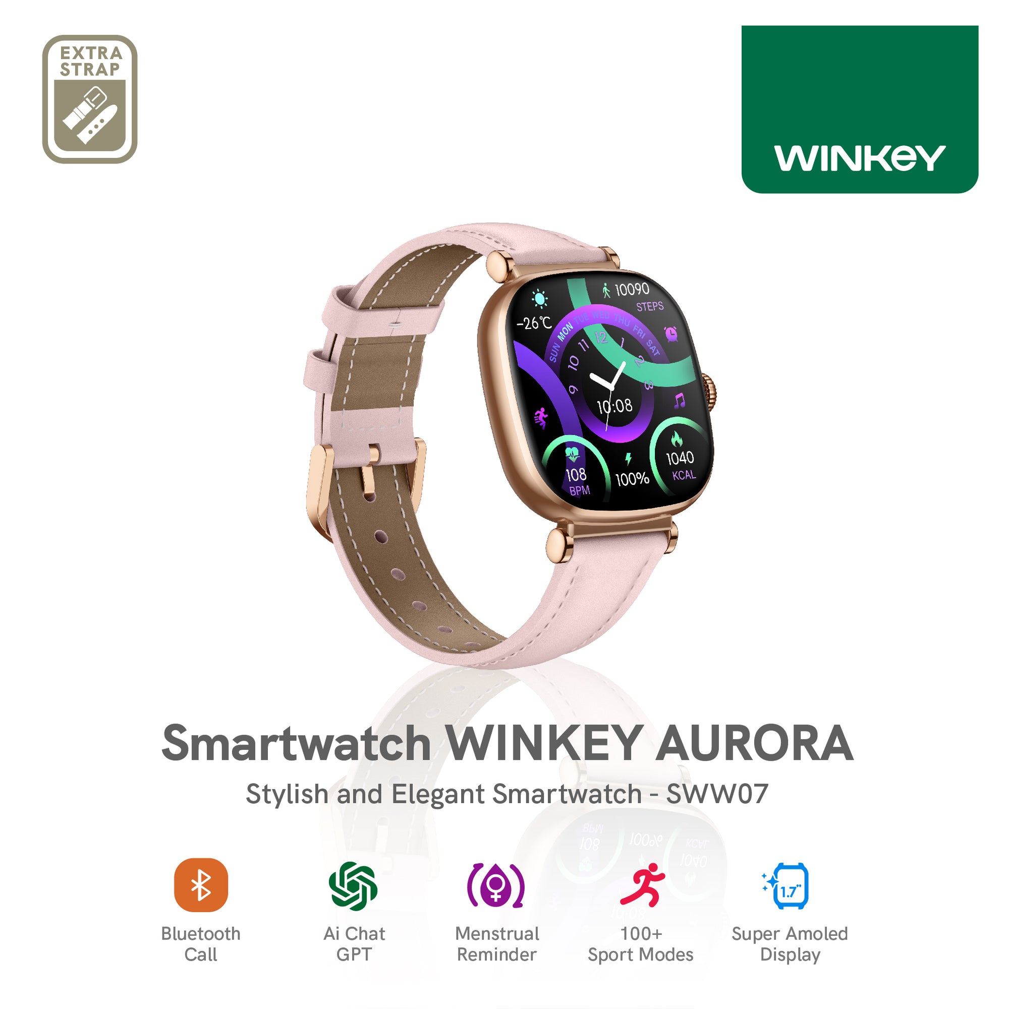 WINKEY Smartwatch Aurora SWW07