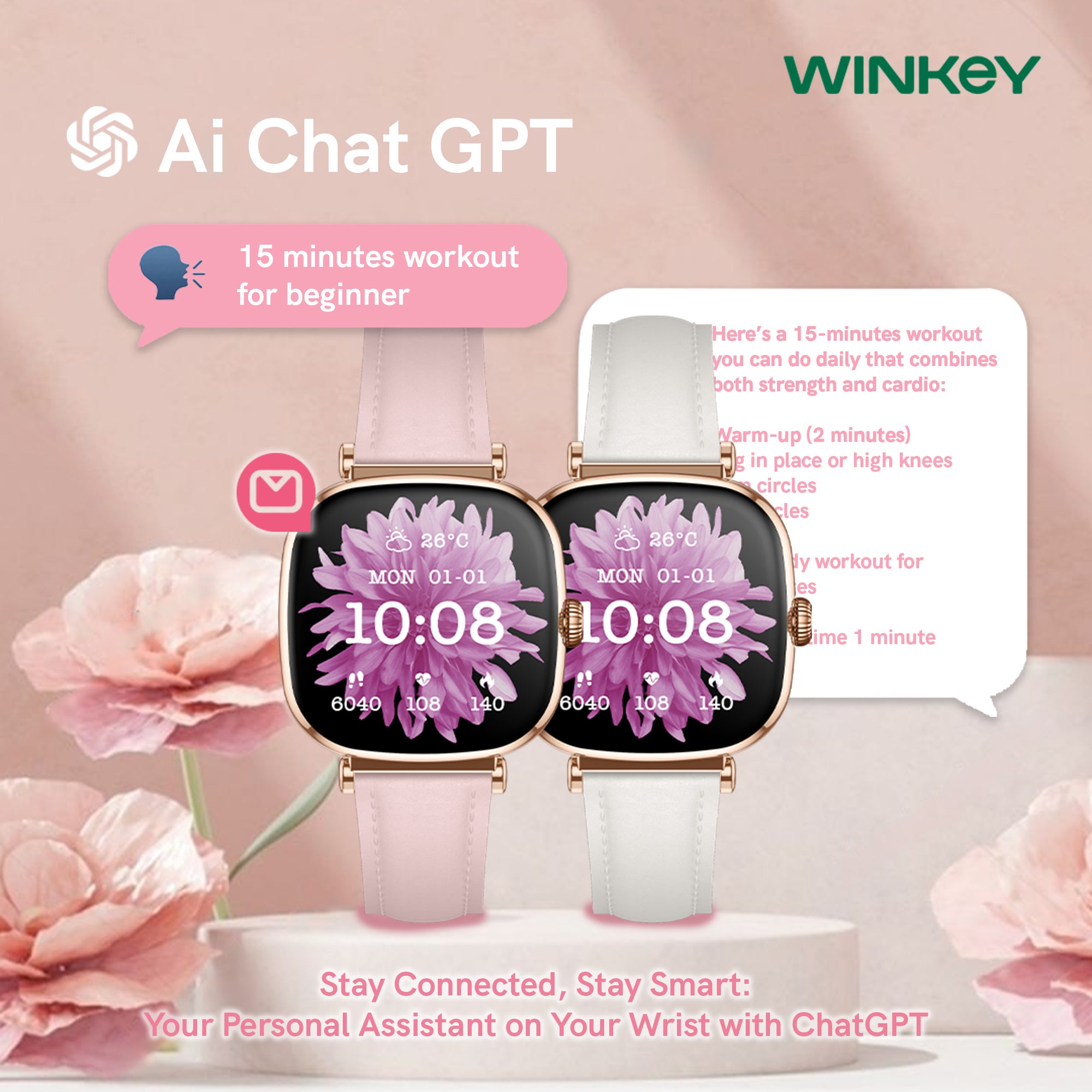 WINKEY Smartwatch Aurora SWW07