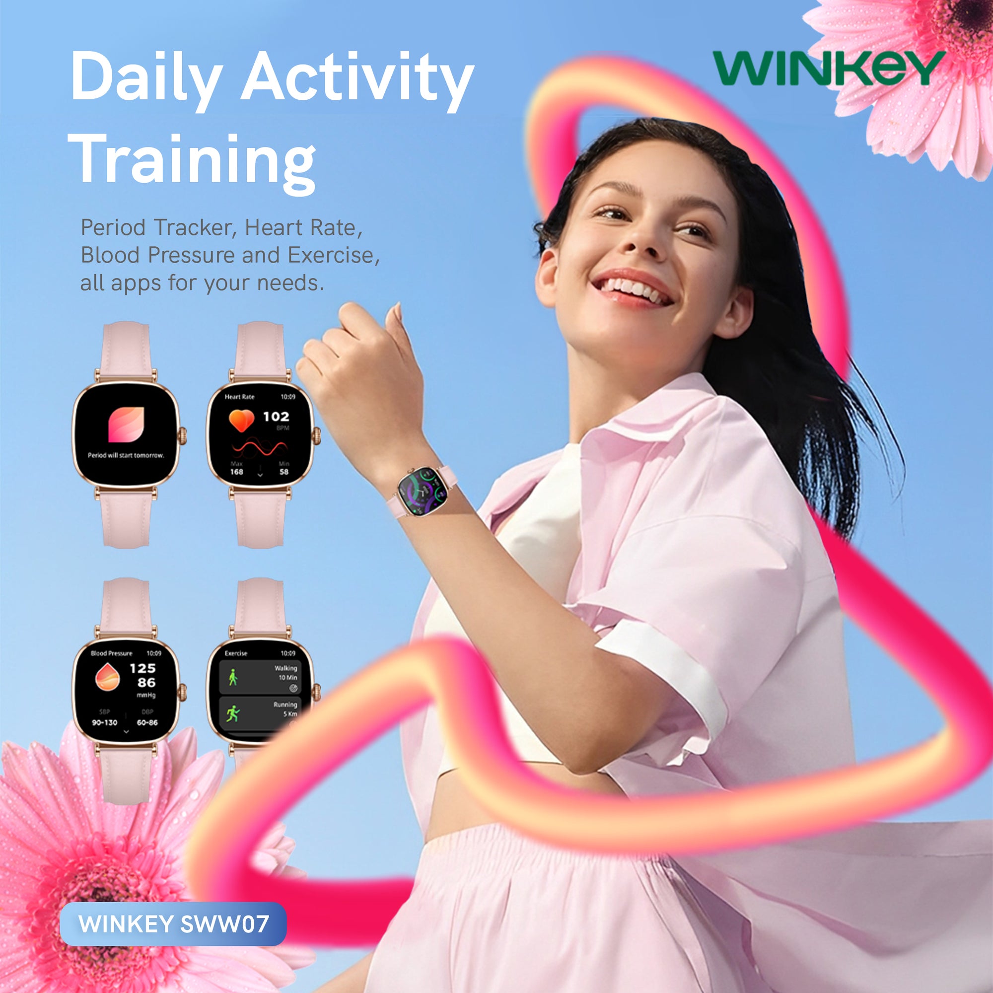 WINKEY Smartwatch Aurora SWW07