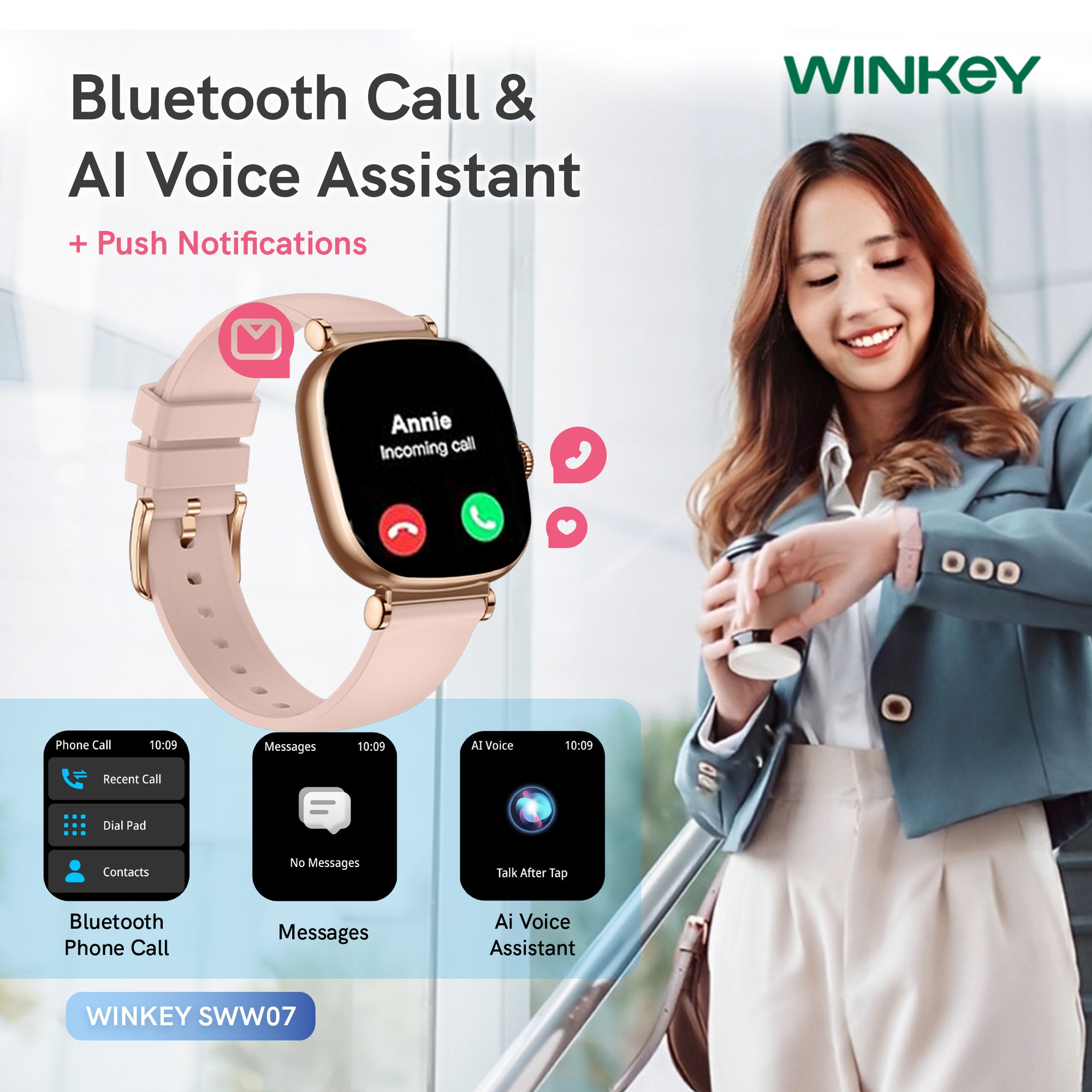 WINKEY Smartwatch Aurora SWW07