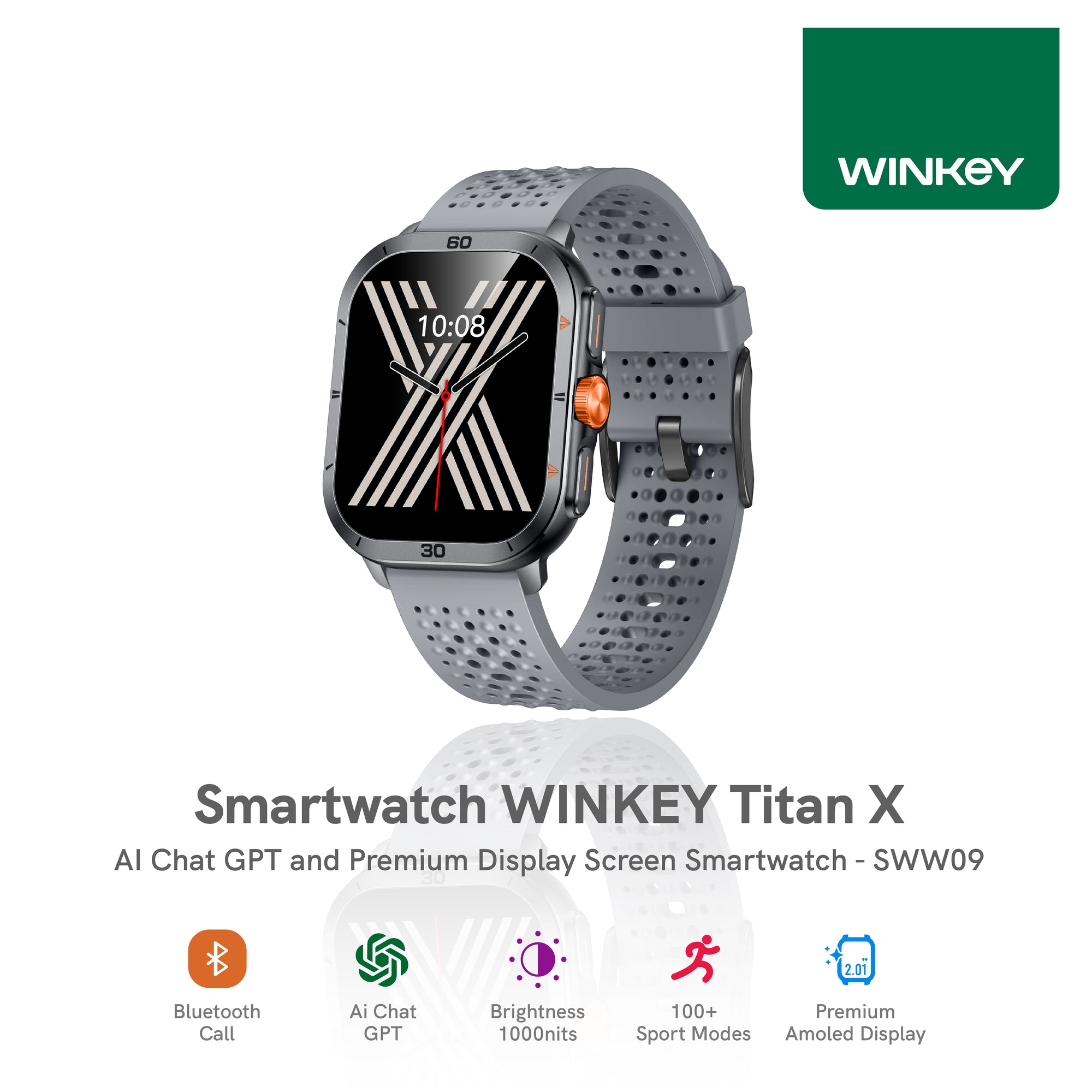 WINKEY Smartwatch TitanX SWW09