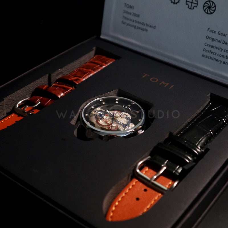 TOMI Box Set - T-102 Silver Black