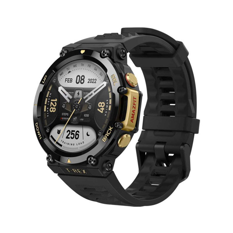 AMAZFIT T-REX 2 Smartwatch - Astro Black & Gold
