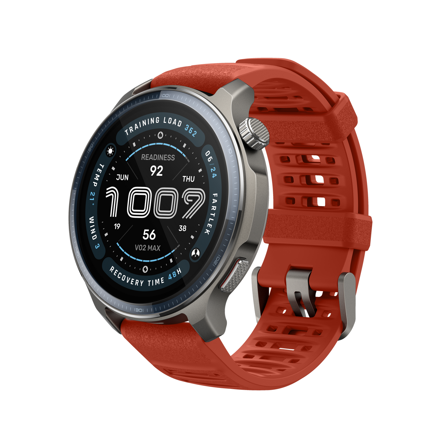 AMAZFIT BALANCE 2 Smartwatch - Lava Red