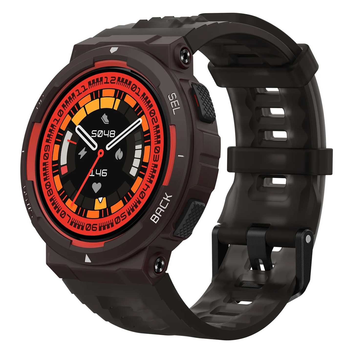 AMAZFIT ACTIVE EDGE Smartwatch - Lava Black