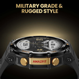 AMAZFIT T-REX 2 Smartwatch - Astro Black & Gold