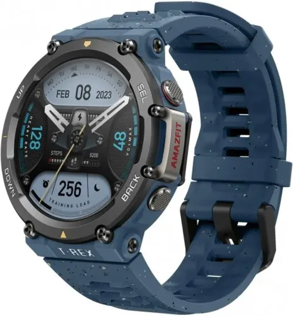 AMAZFIT T-REX 2 Smartwatch - Ocean Blue