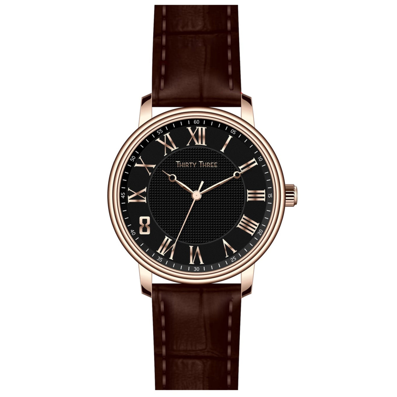 THIRTY THREE WATCH KAKUNODATE LADIES TH2007L - RG03 - L05