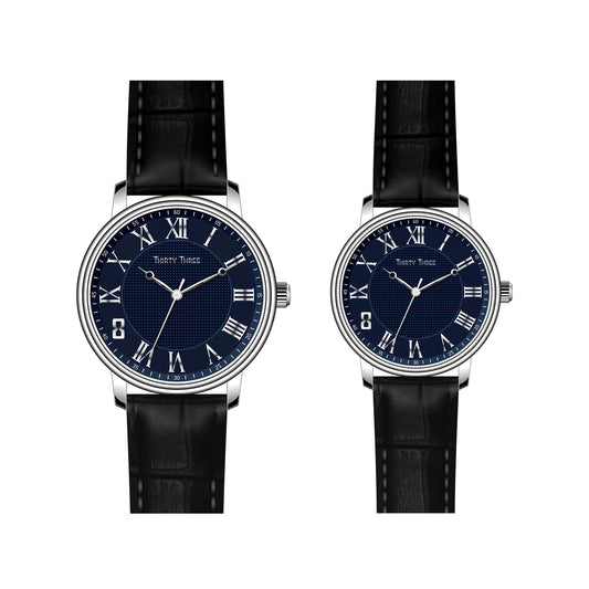 BUY 1 GET 1 JAM TANGAN Couple watch - TH2007L-S04-L03 / TH2007M-S04-L03