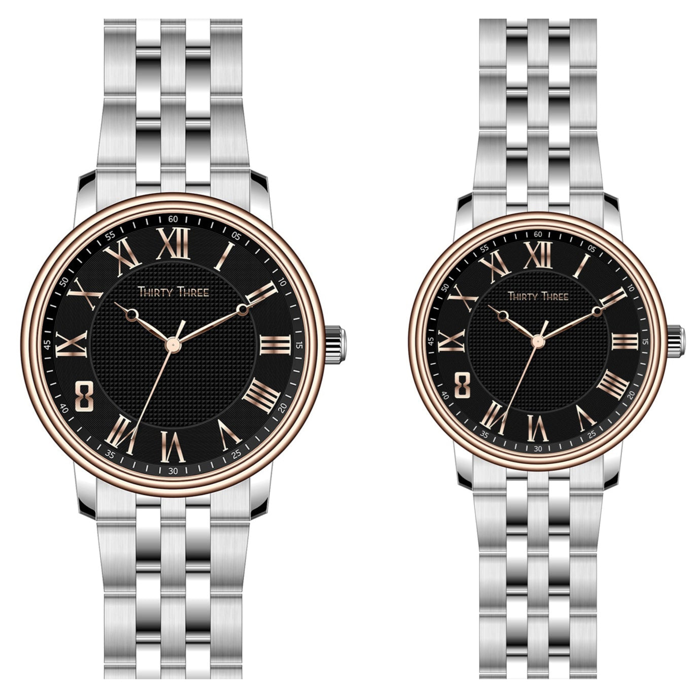 BUY 1 GET 1 JAM TANGAN Couple watch - TH2007L-SRG03-S02 / TH2007M-SRG03-S02