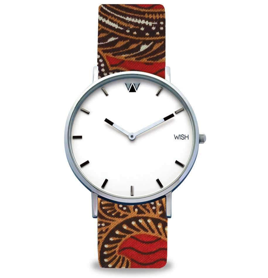 WISH W1001M/07A JAM TANGAN BATIK