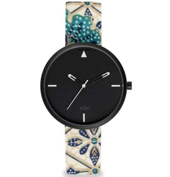 WISH W2002L/06B JAM TANGAN BATIK