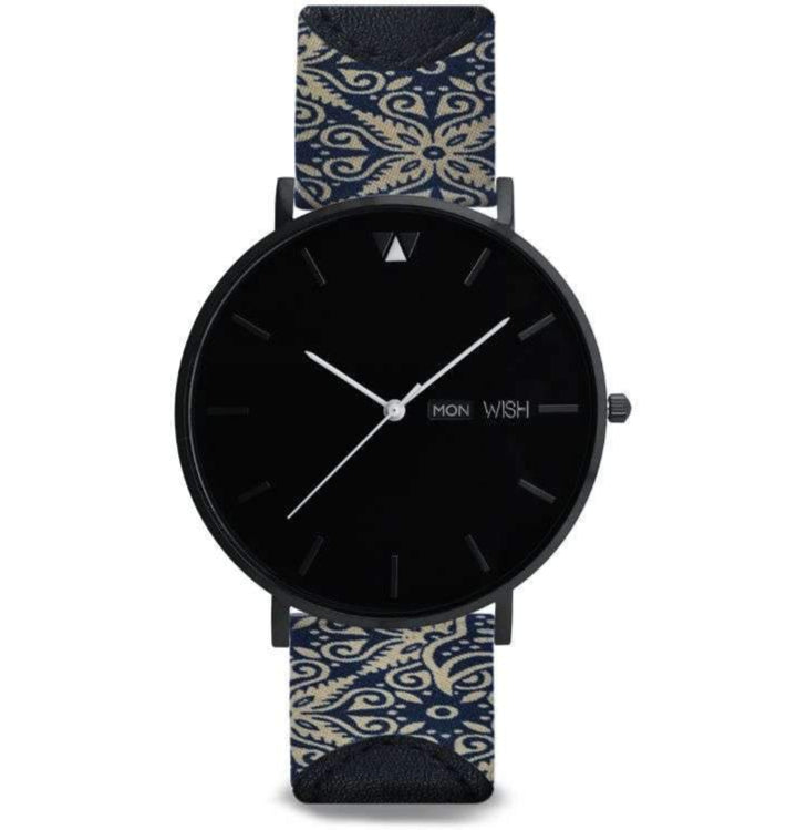 WISH W3003M/04A JAM TANGAN BATIK