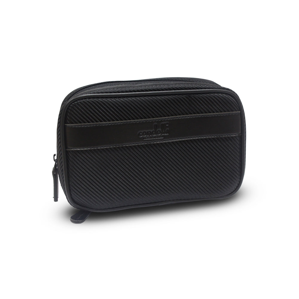 Condotti Leather Pouch / Hand Clutch / Multifunction travel pouch
