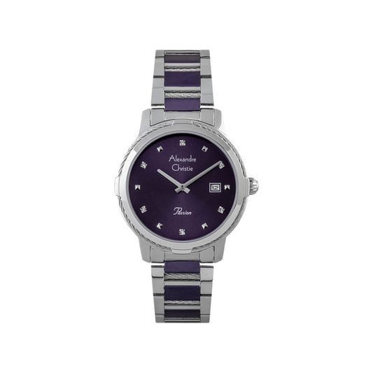 Alexandre Christie Passion ACF2846LDBTLPU Women's Watch