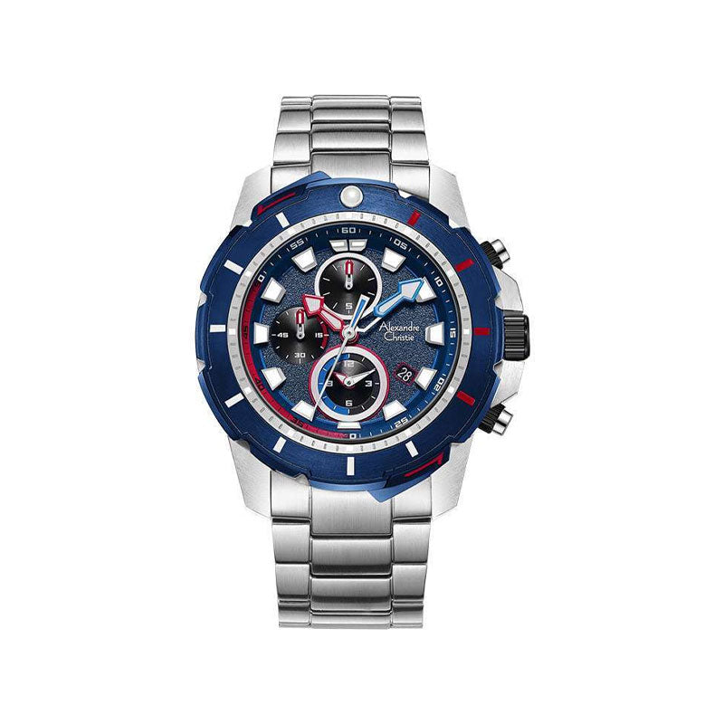 Jam Tangan Pria Alexandre Christie ACF6606MCBTUBU
